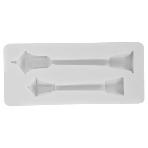 ULDIGI Silikonform Miniatur Straßenlaterne Hochtemperaturbeständig Wiederverwendbar Für Resin Epoxidharz Kerzengießen Backen Weihnachten Fondant Kuchen Dekoration von ULDIGI