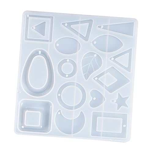 ULDIGI Silikonform für DIY Ohrring Anhänger Flexible Epoxidharz Gießform Weiß Einfache Praktische Bastel Form für Individuellen Schmuck mit Glitzer und Perlen Verzierung ULDIGI Silikonform für DIY Ohrring Anhänger Flexible Epoxidharz Gießform Weiß Einfache Praktische Bastel Form für Individuellen Schmuck mit Glitzer und Perlen Verzierung von ULDIGI