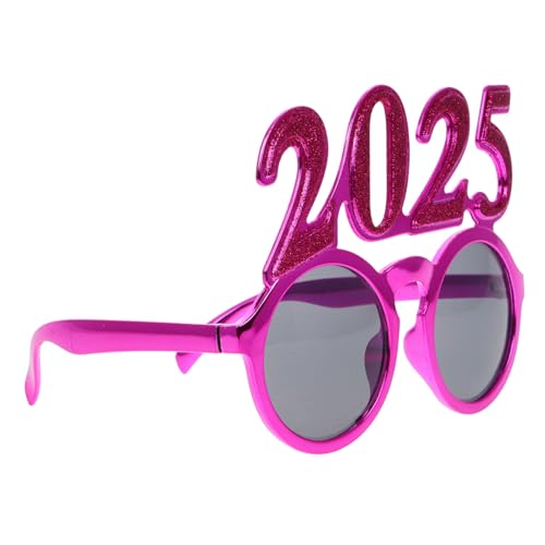 ULDIGI Silvester Partybrille Leichtes Neonfarben Digitale Brille für Neujahrsfeier Foto Requisiten für Silvester Party und Cosplay von ULDIGI