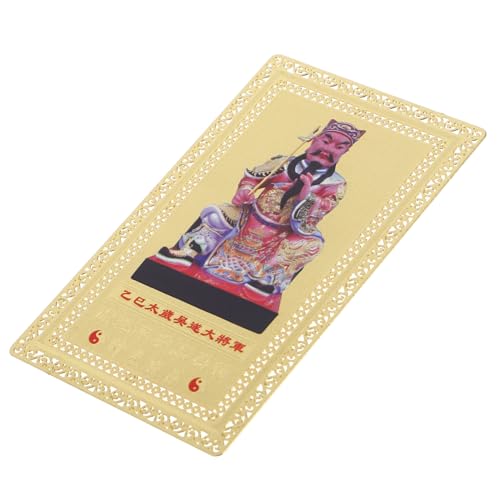 ULDIGI Tai Sui Schutzkarte Amulett Feng Shui Glücksbringer für Wohlstand Erfolg Schutz Chinesisches Lunarjahr Dekoration für Jahreswechsel und Neues Jahr ULDIGI Tai Sui Schutzkarte Amulett Feng Shui Glücksbringer für Wohlstand Erfolg Schutz Chinesisches Lunarjahr Dekoration für Jahreswechsel und Neues Jahr von ULDIGI