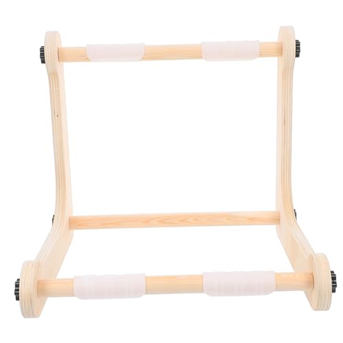 ULDIGI Tisch Stickständer Zum Selbermachen Und Halter Verstellbarer Tisch – Projekte Basteln Für Ideales Rack Stitch Oder Lap Arts Nähen Von Händen – Holzrahmen Und Tapisserie von ULDIGI