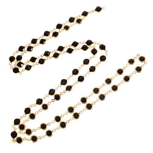 ULDIGI Vintage Französische Zirkon Schmuckkette DIY Halsketten Armbandkette für Modeschmuckherstellung Vielseitig Kombinierbar Eleganter Look für Damen und Herren ULDIGI Vintage Französische Zirkon Schmuckkette DIY Halsketten Armbandkette für Modeschmuckherstellung Vielseitig Kombinierbar Eleganter Look für Damen und Herren von ULDIGI