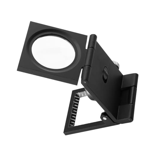 ULDIGI Wiederverwendbare Lupe mit Facher Vergrößerung Falted Design für Schmuck und Antiquitäten Integrierte Zeigerfunktion für DIY und Unterwegs ULDIGI Wiederverwendbare Lupe mit Facher Vergrößerung Falted Design für Schmuck und Antiquitäten Integrierte Zeigerfunktion für DIY und Unterwegs von ULDIGI