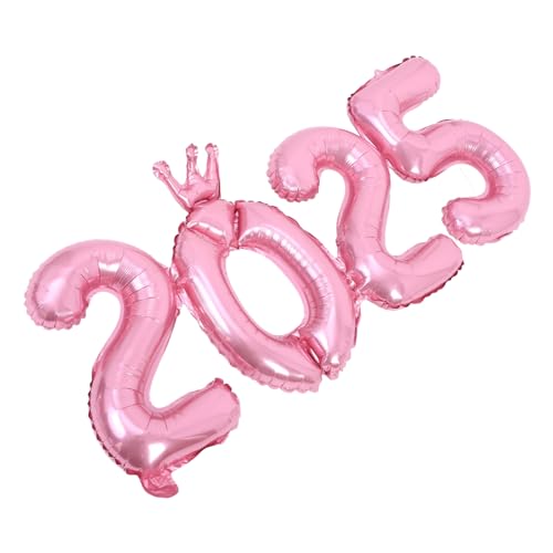 ULDIGI Zahlen Folienballons Neujahrsdeko Metallic Aluminiumfolie Glänzend Robuste Jahreswechsel Partydekoration Crown Design ULDIGI Zahlen Folienballons Neujahrsdeko Metallic Aluminiumfolie Glänzend Robuste Jahreswechsel Partydekoration Crown Design von ULDIGI