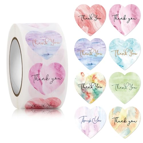 500pcs Herzsiegelaufkleber Dankesbezeichnung 25mm Danke Versiegelaufkleber Für Siegelhülle Karten Hochzeit Valentines Supply 500pcs Herzsiegelaufkleber Dankesbezeichnung 25mm Danke Versiegelaufkleber Für Siegelhülle Karten Hochzeit Valentines Supply von ULIJTH