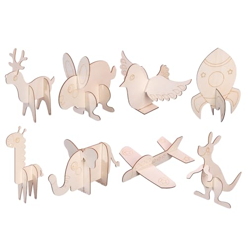 8 PCs Holz Malerboard Tiervorlage Muster Schablonen Malvorlagen Frühes Bildungsspielzeug Für Kinder 8 PCs Holz Malerboard Tiervorlage Muster Schablonen Malvorlagen Frühes Bildungsspielzeug Für Kinder von ULIJTH