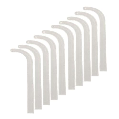 Acryl-Ohrring-Anhänger, zum Anprobieren, Trageeffekt, schneller Träger für Live-Ohrringe, 10 Stück Acryl-Ohrring-Anhänger, zum Anprobieren, Trageeffekt, schneller Träger für Live-Ohrringe, 10 Stück von ULIJTH