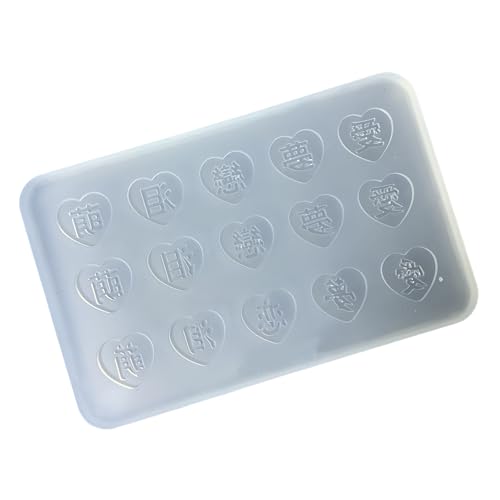Einfach Zu Reinigen Silikon Herz Chinesisch Charaktere Accessoires Schimmel Schmuckzubehör Machen Schimmel Für Handwerker Einfach Zu Reinigen Silikon Herz Chinesisch Charaktere Accessoires Schimmel Schmuckzubehör Machen Schimmel Für Handwerker von ULIJTH
