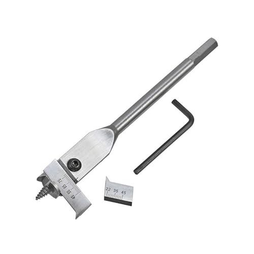 Erweiterbare Flachholzbohrbits Setzen Mit Hoher Kohlenstoffstahl Einstellbarer Spatenschneider Für Effizientes Bohrung 15-45 Mm/22-75 Mm Erweiterbare Flachholzbohrbits Setzen Mit Hoher Kohlenstoffstahl Einstellbarer Spatenschneider Für Effizientes Bohrung 15-45 Mm/22-75 Mm von ULIJTH
