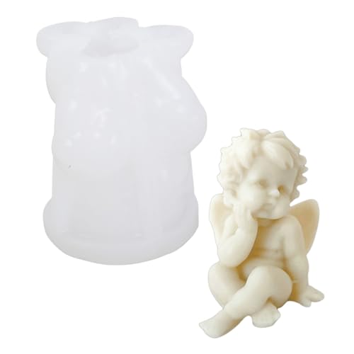 Flügelbabystatue Silikonkerzenformen Für Epoxidharz Handgefertigte Kerzenseife Machen Home Decoration Valentines Anwesend Flügelbabystatue Silikonkerzenformen Für Epoxidharz Handgefertigte Kerzenseife Machen Home Decoration Valentines Anwesend von ULIJTH