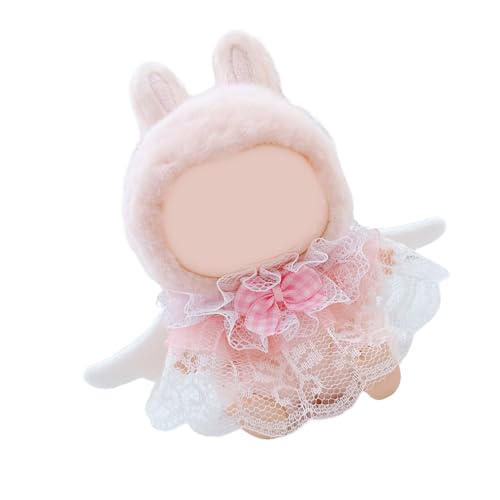 Modisches Spitzenkleid Kostüm für Anime-Puppe, Plüsch, Schleife, Flügel-Kostüm, Erwachsene, Kinder, Sammler, Anime-Kleidung, Sammler von ULIJTH