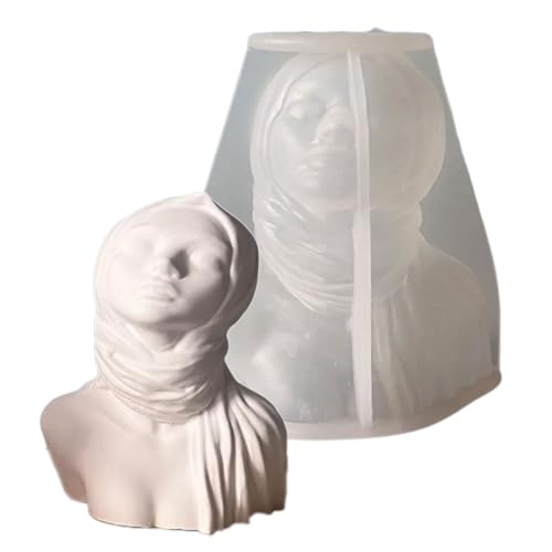 Weibliche Figur Silikonkerzenformen Für Epoxidharz Kerzenseife Home Dekoration Dame Statue Silikonkerzenformen von ULIJTH