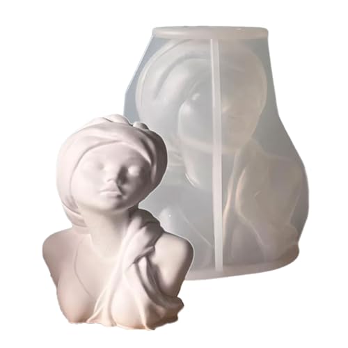 Weibliche Figur Silikonkerzenformen Für Epoxidharz Kerzenseife Home Dekoration Dame Statue Silikonkerzenformen von ULIJTH