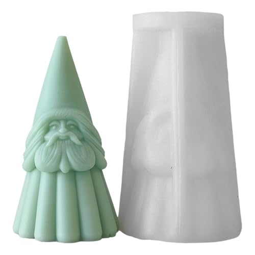 Weihnachten Santa Silicone Kerze Schimmel Kreative Weihnachtsform Duft Kerze Herstellung Silikonform Für Die Weihnachtsfeier von ULIJTH