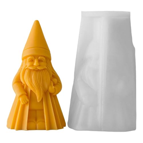 Weihnachten Santa Silicone Kerze Schimmel Kreative Weihnachtsform Duft Kerze Herstellung Silikonform Für Die Weihnachtsfeier von ULIJTH