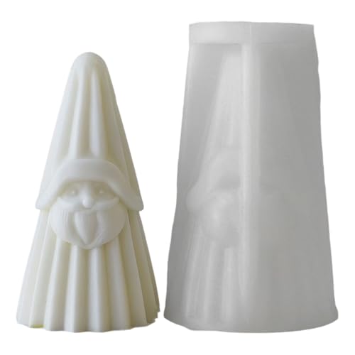 Weihnachten Santa Silicone Kerze Schimmel Kreative Weihnachtsform Duft Kerze Herstellung Silikonform Für Die Weihnachtsfeier von ULIJTH