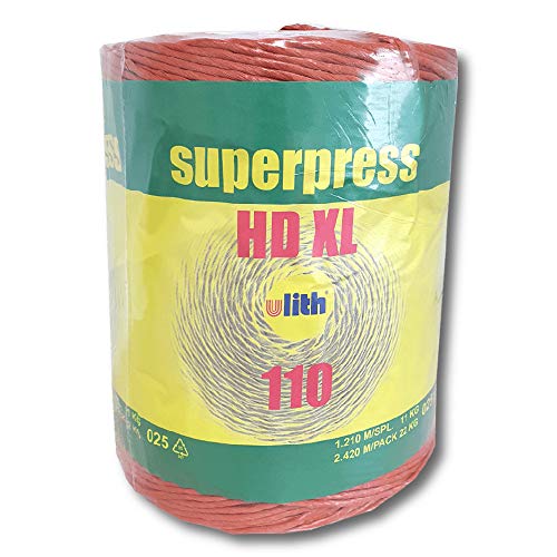 ULITH Pressengarn superpress HDXL rot extra stark 110m/kg von ULITH