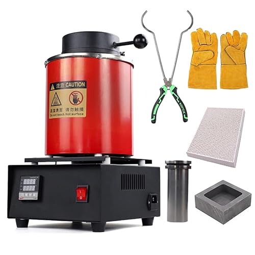 3 kg Gold-Schmelzofen, 1400 W 2000 F, digitaler elektrischer Schmelzofen mit Graphit-Tiegel für Schmelzkratzer, Silber, Gold, Kupfer, Aluminium, 220 V Verfeinerung des Gussefens 3 kg Gold-Schmelzofen, 1400 W 2000 F, digitaler elektrischer Schmelzofen mit Graphit-Tiegel für Schmelzkratzer, Silber, Gold, Kupfer, Aluminium, 220 V Verfeinerung des Gussefens von ULLOORD