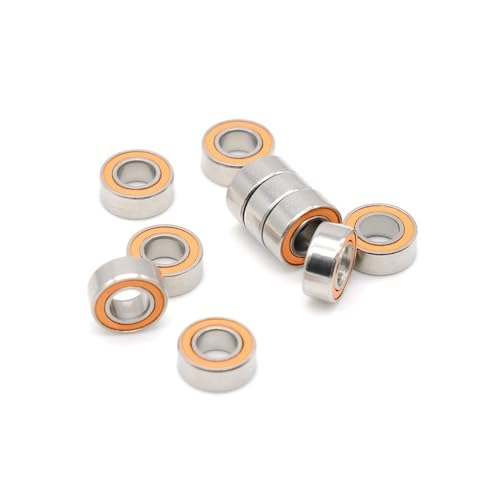 1 Stück SMR106-2RS CB ABEC-7 MR106 2RS 6x10x3 mm Edelstahl-Hybrid for Si3N4-Keramiklager, fettfrei, drehbar, universell(1P 4X8X3) von ULPTOBKUD