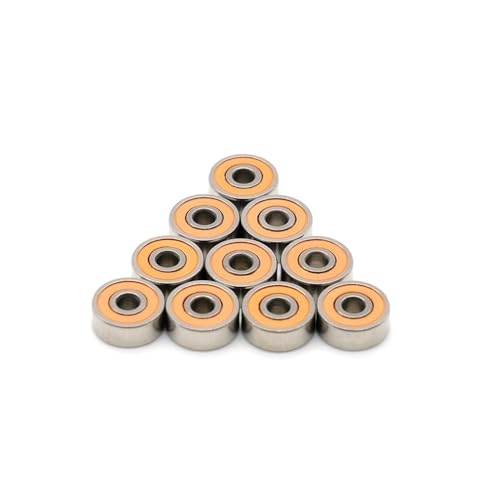 10 stücke 5x11x4 SMR115 2RS for Edelstahl Hybrid Keramik Luftlager Universal(10Pcs 4x9x4) von ULPTOBKUD
