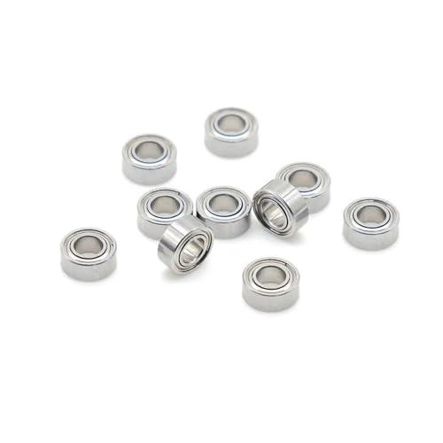 For mit 10 Stück Edelstahl SMR74ZZ 4X7X2,5mm Lager ABEC-7 Miniaturkugellager SMR74 ZZ SMR74-2Z Universal(SMR63ZZ 3X6X2.5) von ULPTOBKUD