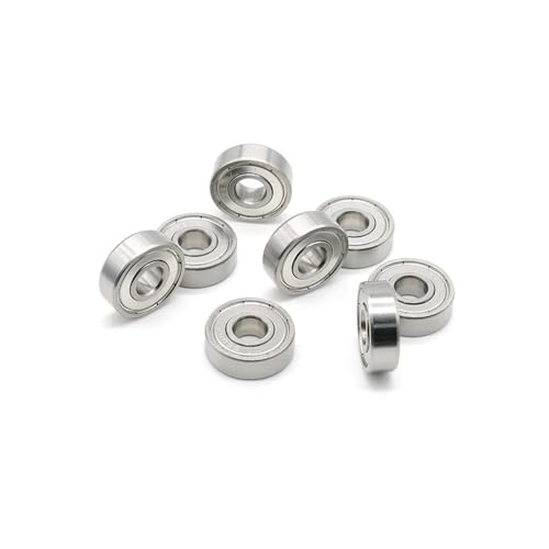 For mit 8 stück S608ZZ edelstahl kugellager 608zz ABEC-9 8x22x7mm rollschuh lager 608 universal von ULPTOBKUD