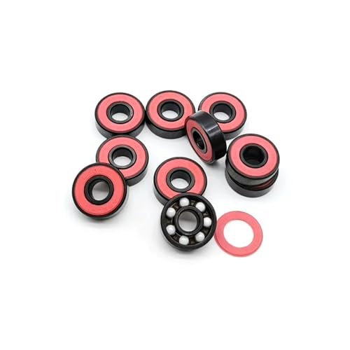 For mit 8 stücke 8x22x7 Keramik Lager ABEC-11 608 608RS Skateboard Universal For mit 8 stücke 8x22x7 Keramik Lager ABEC-11 608 608RS Skateboard Universal von ULPTOBKUD