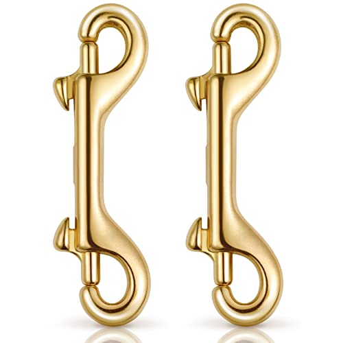 2 Stück Messing-Taschenclip, Messing-Karabinerverschluss, Taschen-Karabinerverschluss 2 Stück Messing-Taschenclip, Messing-Karabinerverschluss, Taschen-Karabinerverschluss von ULTECHNOVO