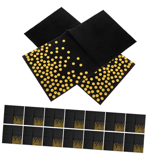 ULTECHNOVO 1 Heißpräge Punktserviette „Oh First “ Mit Goldenen Zahlen Servietten Für Partys Zum Geburtstag Cocktailpartys Feiern Servietten Aus Schwarzem Zellstoff ULTECHNOVO 1 Heißpräge Punktserviette „Oh First “ Mit Goldenen Zahlen Servietten Für Partys Zum Geburtstag Cocktailpartys Feiern Servietten Aus Schwarzem Zellstoff von ULTECHNOVO