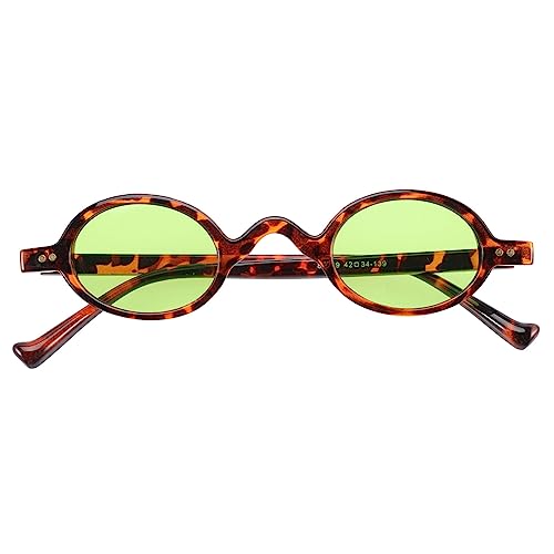 ULTECHNOVO 1 Paar Brille mit Leopardenmuster halloween halloween brillen Kostümbrille Langlebige Rand trendige alt sommer brillen Retro- ac von ULTECHNOVO