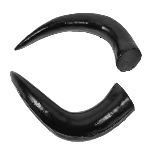 ULTECHNOVO 1 Paar Schwarzes Haarband mit Simulierten Ochsenhörnern Diy Accessoires für Halloween Kostümpartys Vielseitig Einsetzbar und Bequem im Alltag ULTECHNOVO 1 Paar Schwarzes Haarband mit Simulierten Ochsenhörnern Diy Accessoires für Halloween Kostümpartys Vielseitig Einsetzbar und Bequem im Alltag von ULTECHNOVO
