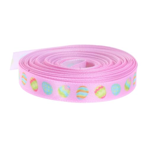 ULTECHNOVO 1 Rolle Osterband klein Frühlingsband zum Basteln Dekorationen Schleife farbig frühlings dekoration Geschenkbänder für Ostern -Ripsband dekoratives Ostereiband Polyester Rosa ULTECHNOVO 1 Rolle Osterband klein Frühlingsband zum Basteln Dekorationen Schleife farbig frühlings dekoration Geschenkbänder für Ostern -Ripsband dekoratives Ostereiband Polyester Rosa von ULTECHNOVO