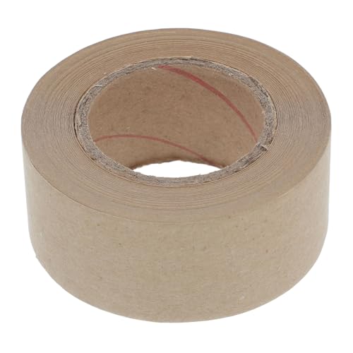 ULTECHNOVO 1 Rolle Writable Surface Packing Paper Tape Wasseraktiviertes Klebeband für Temporäre Fixierung für Malerei Verpackung Tamperresistent Beschädigungsfrei ULTECHNOVO 1 Rolle Writable Surface Packing Paper Tape Wasseraktiviertes Klebeband für Temporäre Fixierung für Malerei Verpackung Tamperresistent Beschädigungsfrei von ULTECHNOVO