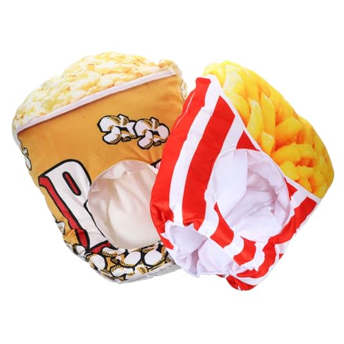 ULTECHNOVO 1 Satz 2 Stück Verwandlungshut Für Haustiere Gefüllte Pommes Frites Partyhüte Für Pommes-frites-kostümhut Neuheit Kappe Essen Plüsch Pommes-frites-hüte Popcorn-hut Rot Pp Baumwolle ULTECHNOVO 1 Satz 2 Stück Verwandlungshut Für Haustiere Gefüllte Pommes Frites Partyhüte Für Pommes-frites-kostümhut Neuheit Kappe Essen Plüsch Pommes-frites-hüte Popcorn-hut Rot Pp Baumwolle von ULTECHNOVO