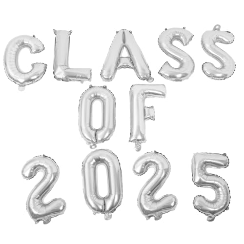 ULTECHNOVO 1 Satz Abschluss Ballon luftballons Partyballons Abschlusstischdekoration Dekorationen zum Abschluss Party -Dekorationen der Abschlusssaison Absolvent liefert Aluminiumfolie Silver ULTECHNOVO 1 Satz Abschluss Ballon luftballons Partyballons Abschlusstischdekoration Dekorationen zum Abschluss Party -Dekorationen der Abschlusssaison Absolvent liefert Aluminiumfolie Silver von ULTECHNOVO