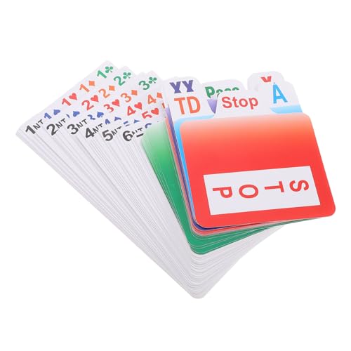 ULTECHNOVO 1 Satz Anrufkarte Kartenspiele PVC ULTECHNOVO 1 Satz Anrufkarte Kartenspiele PVC von ULTECHNOVO