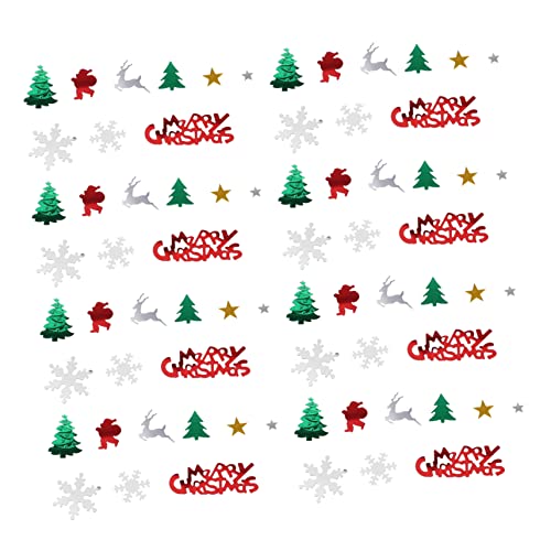 ULTECHNOVO 1 Satz Buchstabenpailletten Feiertagstisch Partytisch weihnachtliche Tischdekoration Weihnachtsdekoration Partydekor Schneeflocken Konfetti Konfetti- Plastik ULTECHNOVO 1 Satz Buchstabenpailletten Feiertagstisch Partytisch weihnachtliche Tischdekoration Weihnachtsdekoration Partydekor Schneeflocken Konfetti Konfetti- Plastik von ULTECHNOVO