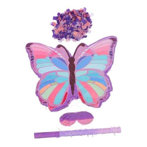 ULTECHNOVO 1 Satz Pinata Mit Schmetterlingsmotiv Geburtstag Piñata Schmetterlingspinata Pinatas Für Geburtstagsfeier Mädchen Piñata Papier von ULTECHNOVO