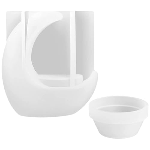 ULTECHNOVO 1 Satz Silikonform für Kerzenhalter im Monddesign DIY Epoxidharz Gießform für Kreative Bastelprojekte Wiederverwendbar Flexibel Geeignet für Verschiedene Gießmaterialien ULTECHNOVO 1 Satz Silikonform für Kerzenhalter im Monddesign DIY Epoxidharz Gießform für Kreative Bastelprojekte Wiederverwendbar Flexibel Geeignet für Verschiedene Gießmaterialien von ULTECHNOVO