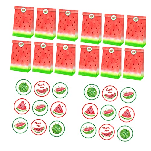 ULTECHNOVO 1 Satz Süßigkeitentasche Wassermelonen-Partytüten Papier Wassermelonen-Bonbontüten Wassermelonen-Goodie-Bags hawaiianische Partybevorzugung Dessertbeutel rot ULTECHNOVO 1 Satz Süßigkeitentasche Wassermelonen-Partytüten Papier Wassermelonen-Bonbontüten Wassermelonen-Goodie-Bags hawaiianische Partybevorzugung Dessertbeutel rot von ULTECHNOVO