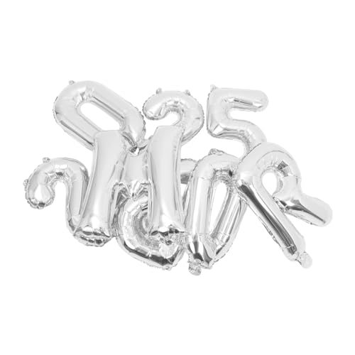 ULTECHNOVO 1 Set Abschlussballon Willkommensfeier Nummer Klasse Glückwunsch Abschlussparty Gastgeschenke Glänzend High School College Abschlussfeier Ruhestand Party Dekorationen von ULTECHNOVO