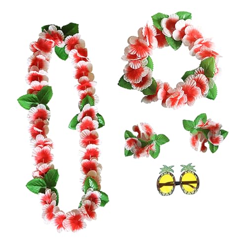ULTECHNOVO 1 Set Girlanden Brillen Set Sommerkranz Aloha Party Brille Geburtstagsparty Zubehör Lustige Tropische Brille Ananas Brille Tropische Party Dekorationen Themen Luau Party ULTECHNOVO 1 Set Girlanden Brillen Set Sommerkranz Aloha Party Brille Geburtstagsparty Zubehör Lustige Tropische Brille Ananas Brille Tropische Party Dekorationen Themen Luau Party von ULTECHNOVO