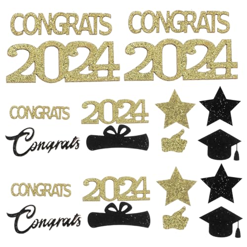 ULTECHNOVO 1 Streuungen für die Dekoration Abschlusstabelle bestreuen Grad multifunktionales Graduierungskonfetti Konfetti-Dekorationen für den Abschluss Papier Golden ULTECHNOVO 1 Streuungen für die Dekoration Abschlusstabelle bestreuen Grad multifunktionales Graduierungskonfetti Konfetti-Dekorationen für den Abschluss Papier Golden von ULTECHNOVO