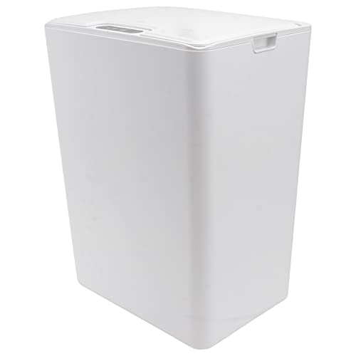 ULTECHNOVO 1 Stück Automatischer Sensor Mülleimer Berührungsloser Abfalleimer Weiß für Küche Bad und Büro Hygienisch mit Guter Dichtheit Leicht und Tragbar ULTECHNOVO 1 Stück Automatischer Sensor Mülleimer Berührungsloser Abfalleimer Weiß für Küche Bad und Büro Hygienisch mit Guter Dichtheit Leicht und Tragbar von ULTECHNOVO