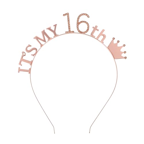 ULTECHNOVO 1 Stück Geburtstag Stirnband Stirnbänder Für Kronen Gunst Der Geburtstagsfeier Haarschmuck Für Geburtstagsfeiern Silberne Krone Mädchen Stirnband Tiaras Golden Legierung ULTECHNOVO 1 Stück Geburtstag Stirnband Stirnbänder Für Kronen Gunst Der Geburtstagsfeier Haarschmuck Für Geburtstagsfeiern Silberne Krone Mädchen Stirnband Tiaras Golden Legierung von ULTECHNOVO