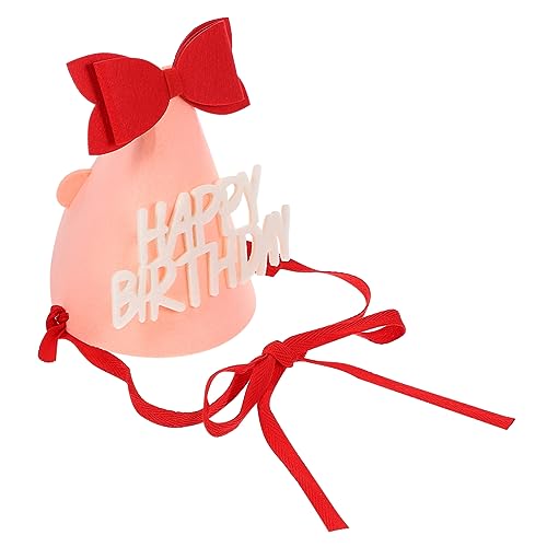 ULTECHNOVO 1 Stück Geburtstagsmütze Babymütze Bogen Geburtstag Partyhüte Für Kindergeburtstage Geburtstag Kopfschmuck Neuheit Partyhut Geburtstagskappe Kindergeburtstagshut Gefühlt Rosa ULTECHNOVO 1 Stück Geburtstagsmütze Babymütze Bogen Geburtstag Partyhüte Für Kindergeburtstage Geburtstag Kopfschmuck Neuheit Partyhut Geburtstagskappe Kindergeburtstagshut Gefühlt Rosa von ULTECHNOVO