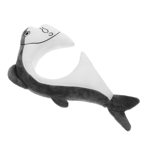 ULTECHNOVO 1 Stück Gesalzener Fisch Stirnband lustige kopfbedeckung kindergeburtstags mitgebsel dekoration party Aufblasbares Kostüm Party-Kopf-Reifen Party-Haarreifen Plüsch Grey ULTECHNOVO 1 Stück Gesalzener Fisch Stirnband lustige kopfbedeckung kindergeburtstags mitgebsel dekoration party Aufblasbares Kostüm Party-Kopf-Reifen Party-Haarreifen Plüsch Grey von ULTECHNOVO