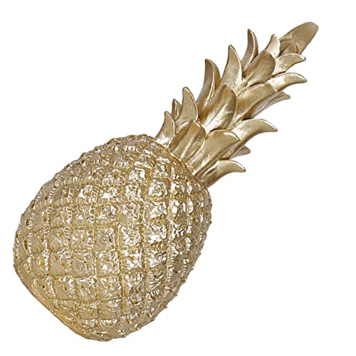 ULTECHNOVO 1 Stück Goldene Ananas Tischdeko aus Resin Hawaiianisches Wohnaccessoire für Schlafzimmer und Büro für Hochzeiten und Partys Realistische und Hochwertige Verarbeitung ULTECHNOVO 1 Stück Goldene Ananas Tischdeko aus Resin Hawaiianisches Wohnaccessoire für Schlafzimmer und Büro für Hochzeiten und Partys Realistische und Hochwertige Verarbeitung von ULTECHNOVO