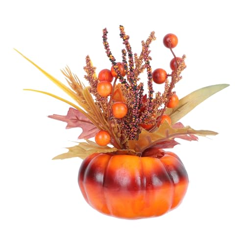 ULTECHNOVO 1 Stück Imitation Kürbis Dekoration für Innenbereich Herbsttischdeko für Thanksgiving Dunkelrote Kunstkürbis Deko für Wohnzimmer und Erntedankfest ULTECHNOVO 1 Stück Imitation Kürbis Dekoration für Innenbereich Herbsttischdeko für Thanksgiving Dunkelrote Kunstkürbis Deko für Wohnzimmer und Erntedankfest von ULTECHNOVO