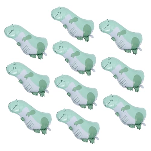 ULTECHNOVO 10 Stück Dinosaurier-geburtstagsparty-zubehör, Tierballons Aus Aluminiumfolie Für Jungen Und Mädchen, Dinosaurier-themenfeiern, Kinderpartys Und Babypartys ULTECHNOVO 10 Stück Dinosaurier-geburtstagsparty-zubehör, Tierballons Aus Aluminiumfolie Für Jungen Und Mädchen, Dinosaurier-themenfeiern, Kinderpartys Und Babypartys von ULTECHNOVO